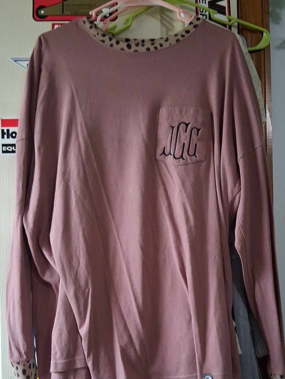 UGG Women's Dusky Rose Long-Sleeve Crewneck Pocket Sweater